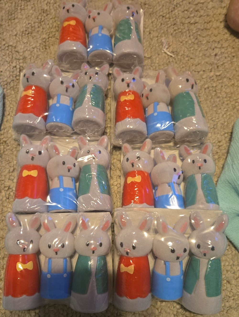 7 Sets S.all Doll House Figures 873